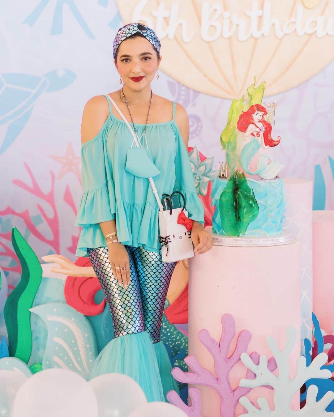 Ashantyさんのインスタグラム写真 - (AshantyInstagram)「Mother of the Mermaid😍 Arsy Mermaid bday party❤️ Pict by @astinaphotography and @andriwillianto」12月15日 19時21分 - ashanty_ash