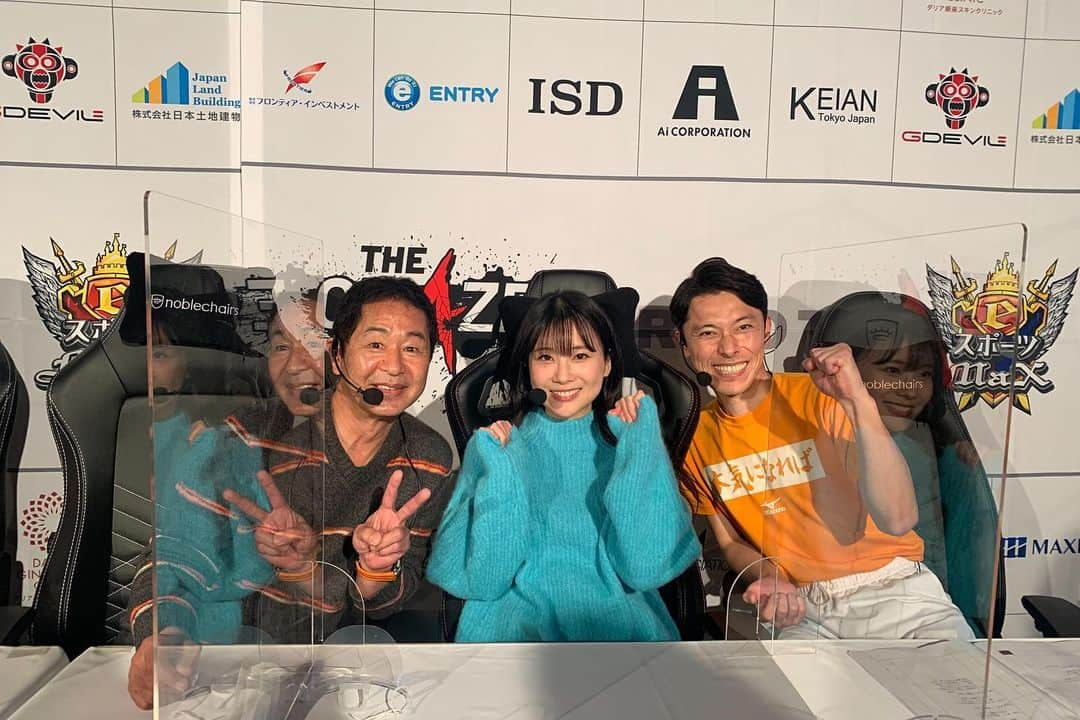 こにわのインスタグラム：「世界最高のe-Sportsの現場  #esports #ストV #グランツー #gtsports #streetfighter」