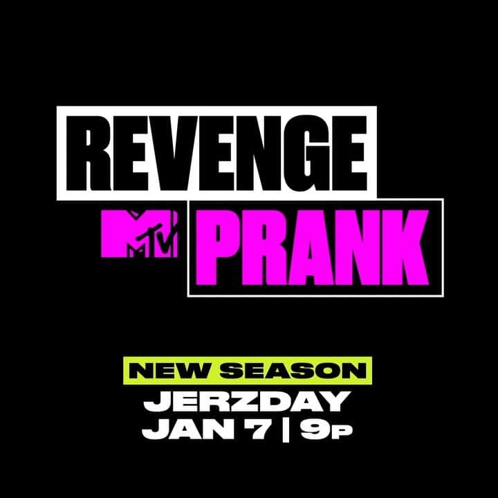 Pauly Dのインスタグラム：「PRANK WAR CHAMPIONS ARE BACK! 😈 Ring in the new year with @vinnyguadagnino and me in new episodes of @RevengePrank starting Jerzday January 7th at 9p on MTV!」