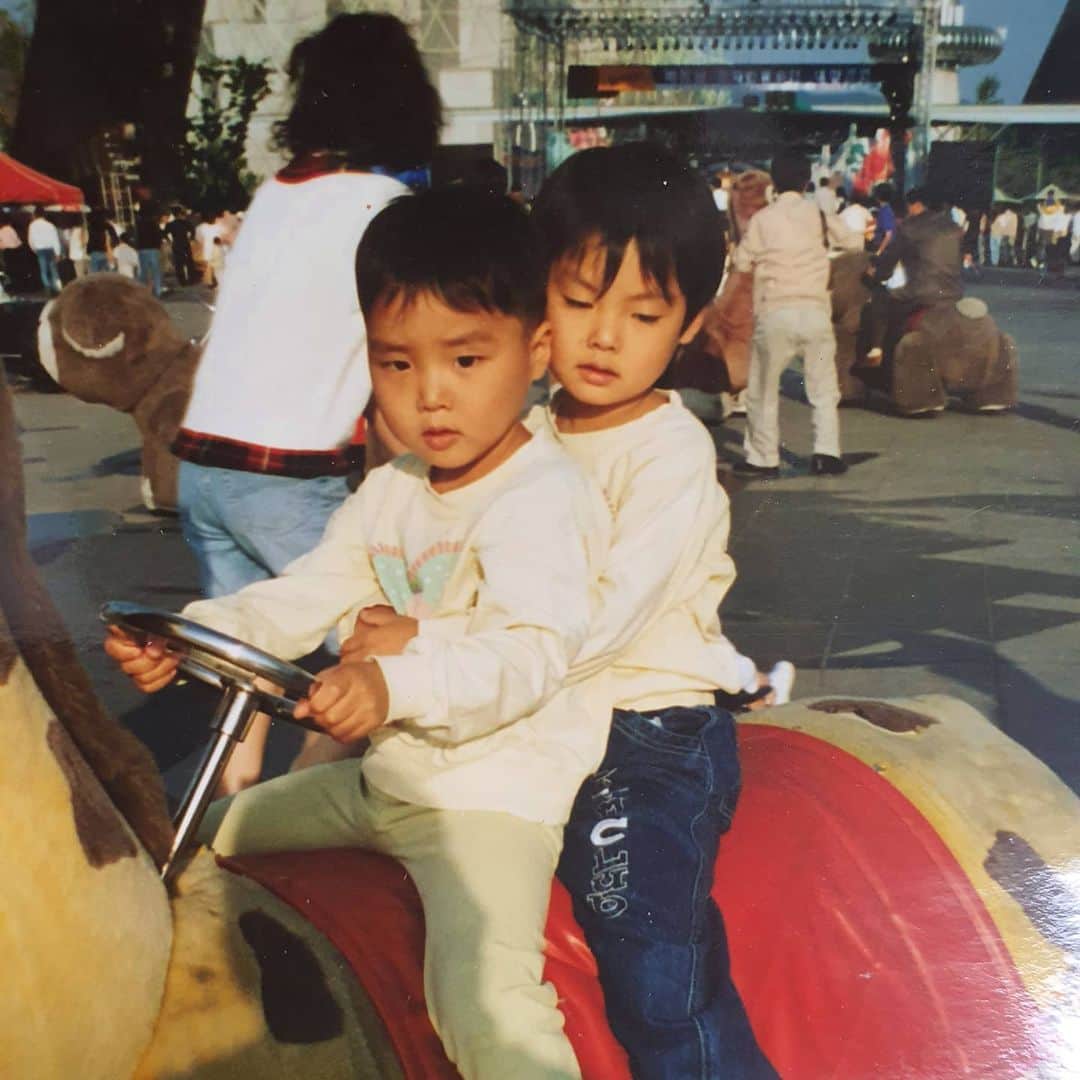 ディのインスタグラム：「#96년도」
