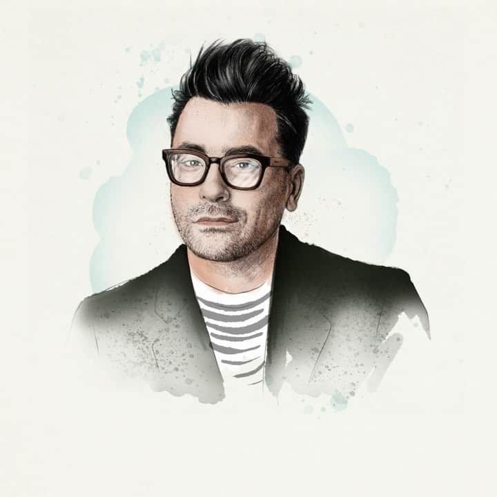 のインスタグラム：「“Our show provides a safe, warm, loving, understanding place for people to go, whether you're binging it or watching it weekly,” says Mr Dan Levy @instadanjlevy, creator and co-star of Schitt’s Creek, and one of our ‘Men Who Made a Difference in 2020’. “To have made a choice to depict a town that’s free of intolerance and homophobia, and to tell stories of what really happens when that freedom exists in a place, and watching people grow and fall deeper in love with each other, is not a bad thing, especially in these trying times. Sprinkle some humour on that and hopefully it's a nice little antidote.” Head to the link in our bio to read the full interview with Mr Dan Levy on The Journal. @schittscreek #SchittsCreek」