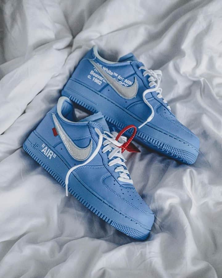 OFF-WHITE C/O VIRGIL ABLOHさんのインスタグラム写真 - (OFF-WHITE C/O VIRGIL ABLOHInstagram)「Off-White™ c/o @Nike [archive design] "Air Force 1" MCA university blue via @t.mcfly」12月16日 0時00分 - off____white