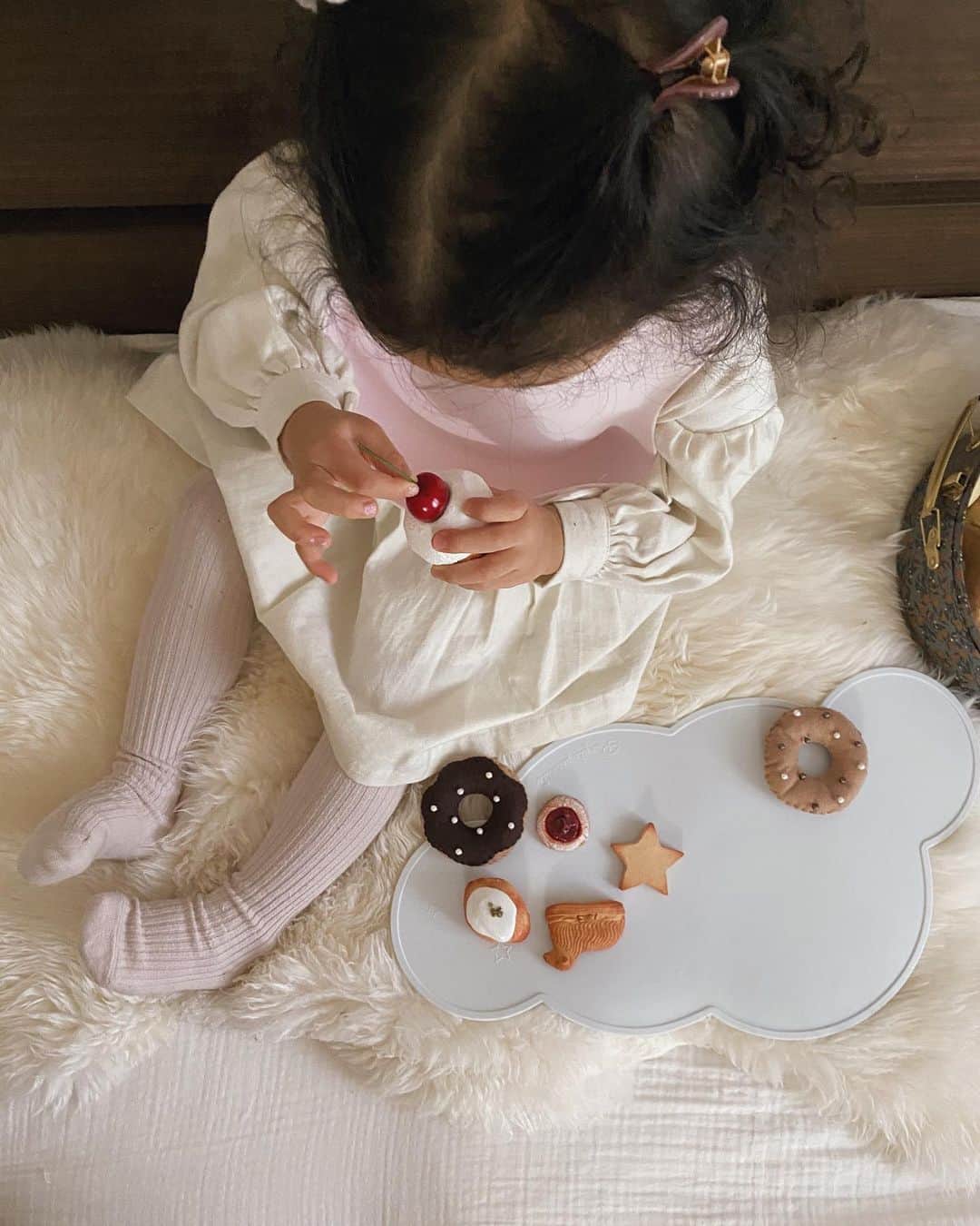 目見田早弥子のインスタグラム：「My girl🧁🤍」