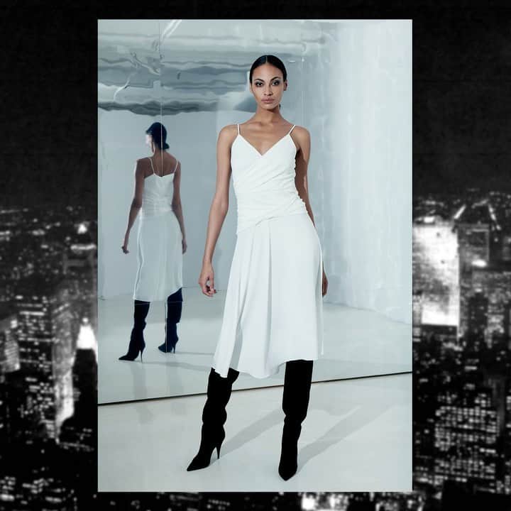 ホルストンのインスタグラム：「Our new knit staples are endlessly versatile — discover now on halston.com」