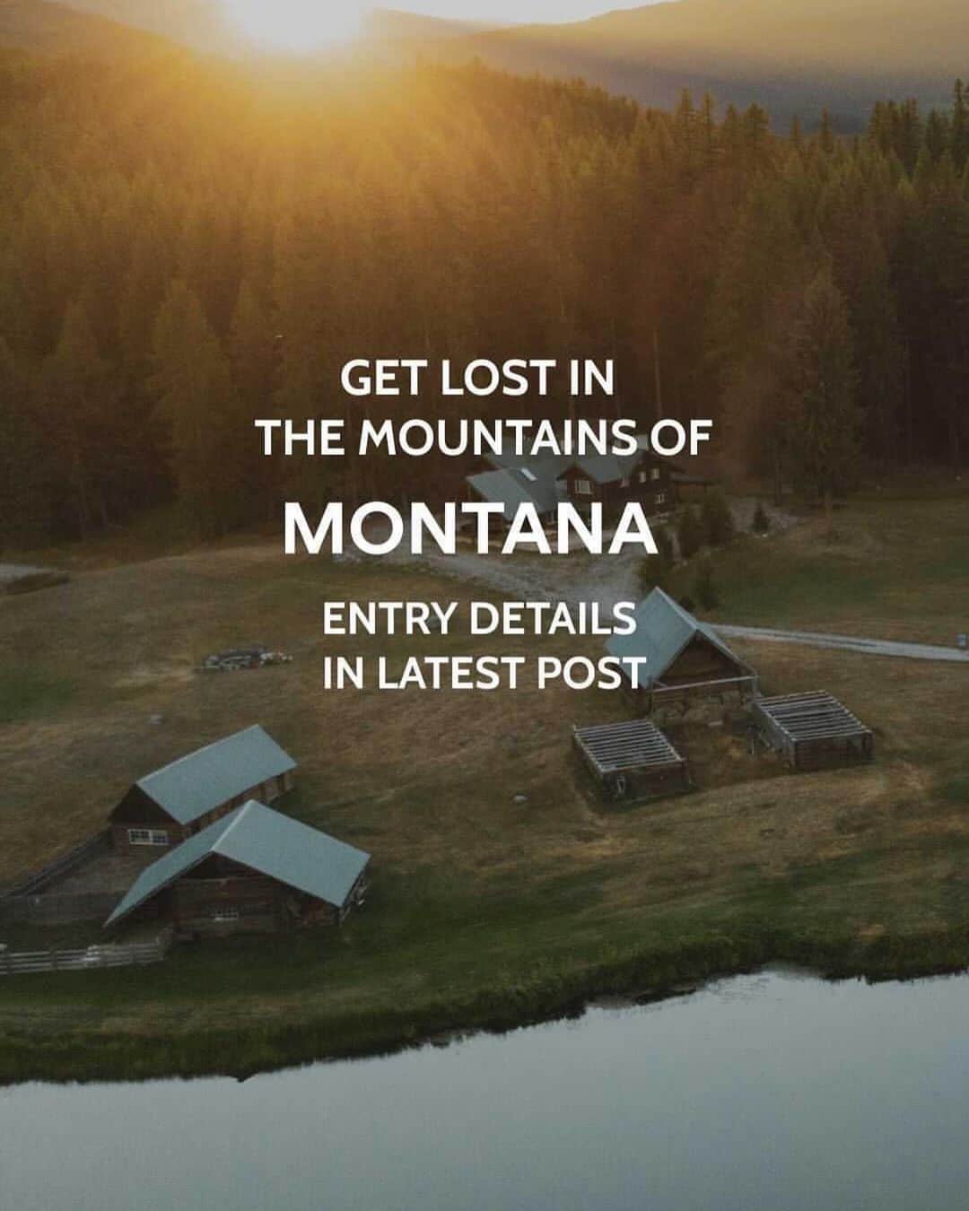 Live To Exploreさんのインスタグラム写真 - (Live To ExploreInstagram)「🏔MONTANA ADVENTURE GIVEAWAY🏔 We’re partnering with @theideafactoryco and their crew to give away the ultimate Montana experience for four. The lucky winner will be able to bring three friends on this 5-night, all inclusive stay at Overdale Lodge private mountain resort with your own private lake! Enjoy numerous activities right outside your front door such as hiking, fishing, SUPing, dirt biking and so much more! - ✅ How to enter: 1. Like this post 2. Follow @theideafactoryco 3. Tag a friend below. Every tag = one entry. Enter as many times as you would like (tag one friend per comment to maximize your entries). - 🎉 A random comment will be chosen from each post on all partner accounts (anywhere this giveaway is posted), those names will then be entered into the final drawing. @theideafactoryco will go live here on Instagram this Thursday, December 17th at 5pm PST to select and announce the winner. Good luck! - - - - (this giveaway is not sponsored by Instagram)」12月16日 4時35分 - welivetoexplore