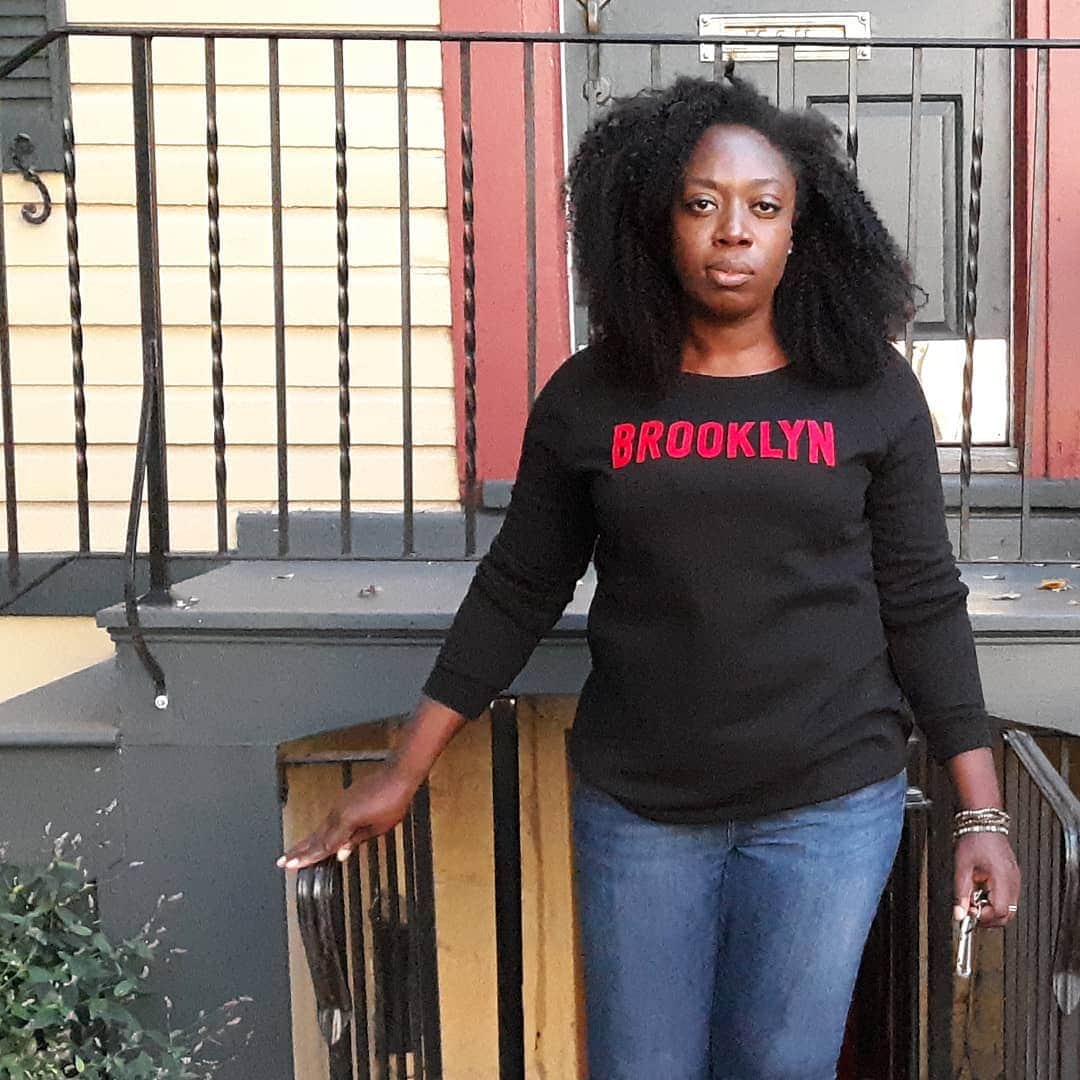 ブルックリンインダストリーズのインスタグラム：「Abena is back, in the Ditmas Crew Neck Sweatshirt.  Buy 2 items get a 3rd 50% off starts today! #brooklynindustries #liveworkcreate」