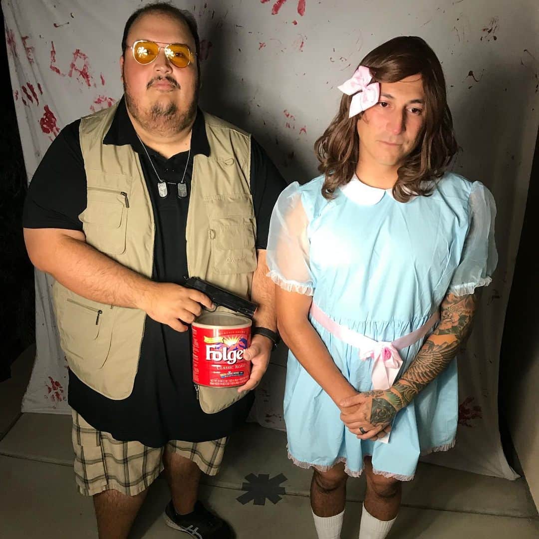 Jaime Preciadoのインスタグラム：「Happy bday to my not so baby bro! Love ya! “Mark it a zero, Donny” 🤘🏼😘 @chrispreciado」