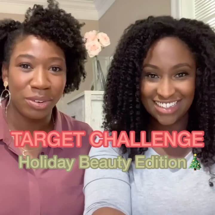 Target Styleのインスタグラム：「Looking for beauty gift ideas? KJ Miller and Amanda Johnson (Founders of @Mentedcosmetics ) do the #TARGETCHALLENGE! 🎄」