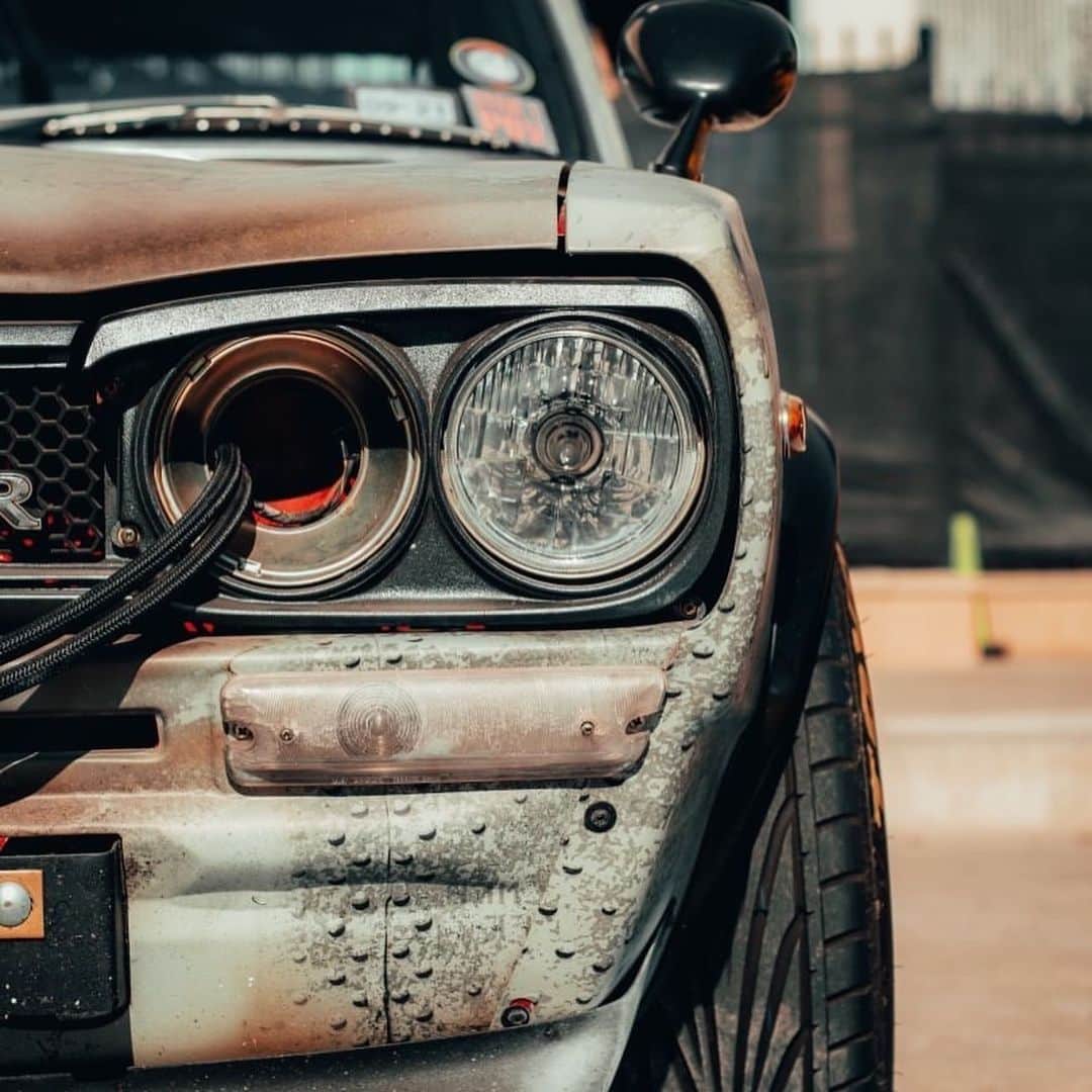 スティーブのインスタグラム：「Love these pics of my Hakosuka skyline!! Photographer please message me and I’ll tag you!! Great work. メチャ綺麗に写真を撮ってもらったハコスカ君　相変わらずカッコいい！！　#ハコスカ　＃ゼロスカ　#kgc10 #hakogtr #hakosuka #skyline」