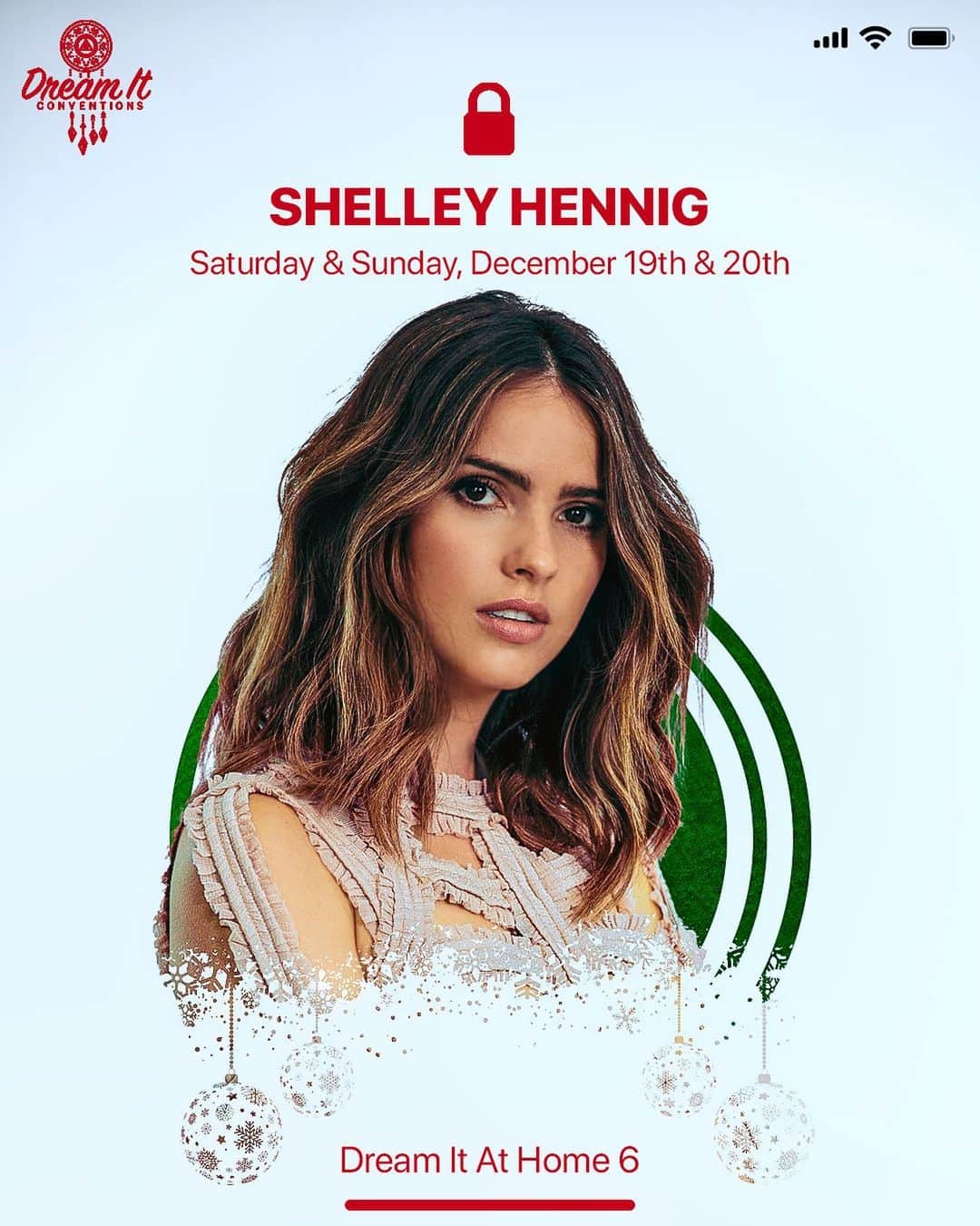 シェリー・ヘニッヒのインスタグラム：「Hi I hope you guys can join me for this virtual convention THIS weekend! I'll be doing a virtual panel, meet&greets, and one on ones. We could chat and you'd be helping a lot because part of the benefits will be donated to Les Blouses Roses, a french charity getting presents to children and teenagers who are at the hospital for Christmas. All the info is on @dreamitcon account. Don’t leave me hanging last time that happened I died at the end of the film」