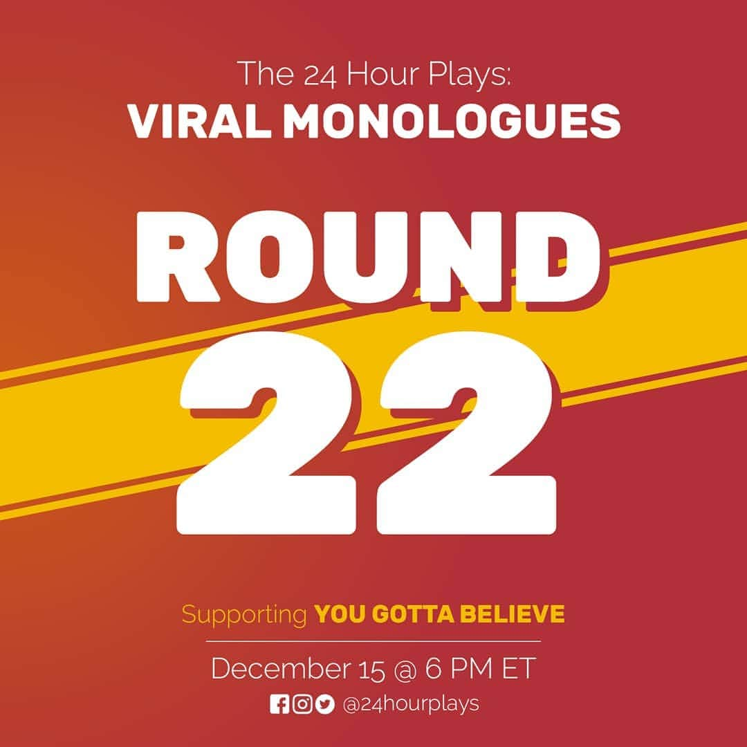 ウィリー・ガーソンのインスタグラム：「It's ON tonight!!! We been busy last 24 hours! Go to www.24hourplays.com @24hourplays, benefitting @yougottabelievenyc yougottabelieve.org」