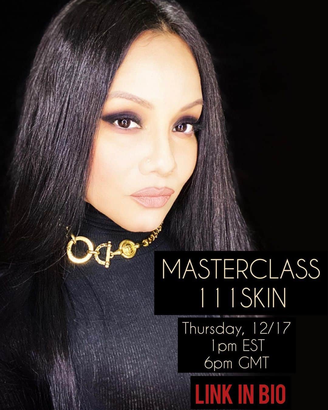 Carolina Gonzalezさんのインスタグラム写真 - (Carolina GonzalezInstagram)「MASTERCLASS With  @111skin 💄  JOIN US!!! This Thursday, December 17th  1pm EST, 6pm GMT  *LINK IN BIO*  111Skin has been one of my staple brands in my kit for many years. Prep has always been key for me. In this masterclass I will be sharing my tips using my go to products and sharing a festive eye look perfect for the holidays using  @armanibeauty 🎅🏼💋    20% off 111SKIN products Code:  CAROLINA Attendees of the masterclass will enjoy 20% off full-priced product, not including bundle sets, until midnight on December 25th   20% off at Armani  Code: CAROLINA Discount: 20% Dates: 12/17/20-12/25/20 Exclusions: Crema Nera SKUs and Prive SKUs」12月16日 9時46分 - cgonzalezbeauty