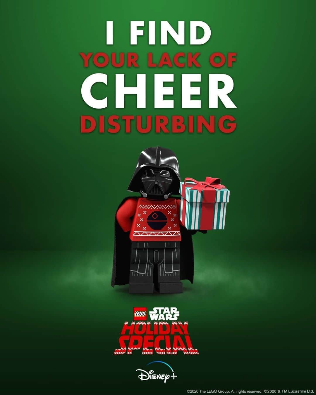 スター・ウォーズさんのインスタグラム写真 - (スター・ウォーズInstagram)「The LEGO Star Wars Holiday Special is now streaming on #DisneyPlus.」12月16日 10時00分 - starwars