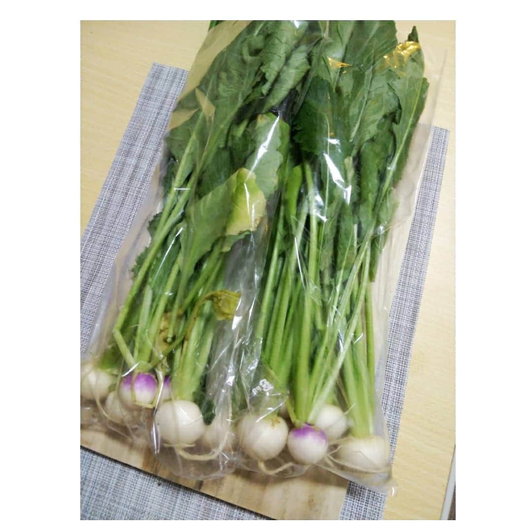 のインスタグラム：「安全自動車の「ANZEN FARM」 本日の出社にて、安全ファームのお野菜を初めて頂きました。  無農薬の小カブです。  帰宅後はすぐ台所へ向かい、第一弾として小カブとお麩の煮物をつくりました。  包丁で葉を切ろうとしたら、葉の香りがふわっと。 そしてこの小カブ、甘いです！！  美味しく頂けて心もホッコリ。　 季節のお野菜は、冷えた身体に染み渡ります。  #anzenfarm #安全ファーム #小カブ #無農薬野菜 #季節のお野菜 #本日の一品 #自然に感謝 #安全自動車」