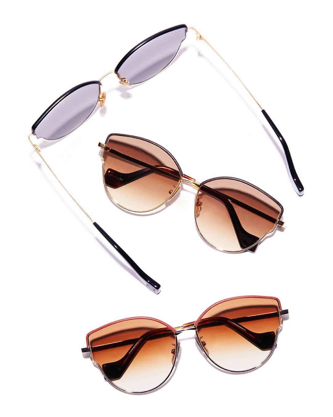 のインスタグラム：「Butterfly sunglasses in metal  loewe.com  #LOEWE #LOEWEsunglasses」