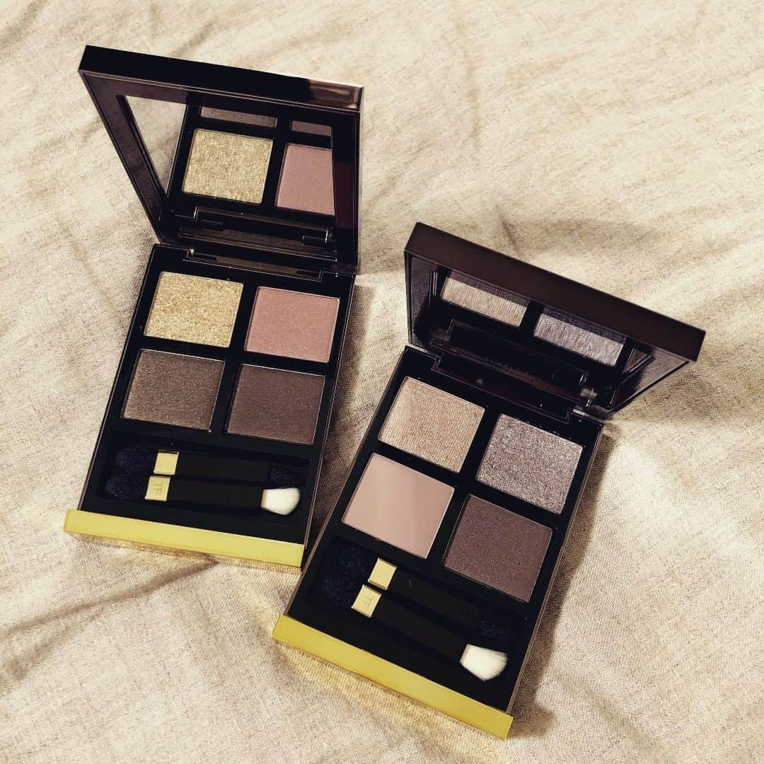 西山由さんのインスタグラム写真 - (西山由Instagram)「EYE COLOR QUAD : No.26 " VISIONAIRE " et No.27 " METEORIC " par TOM FORD BEAUTY.」12月16日 21時34分 - jesuis_yui