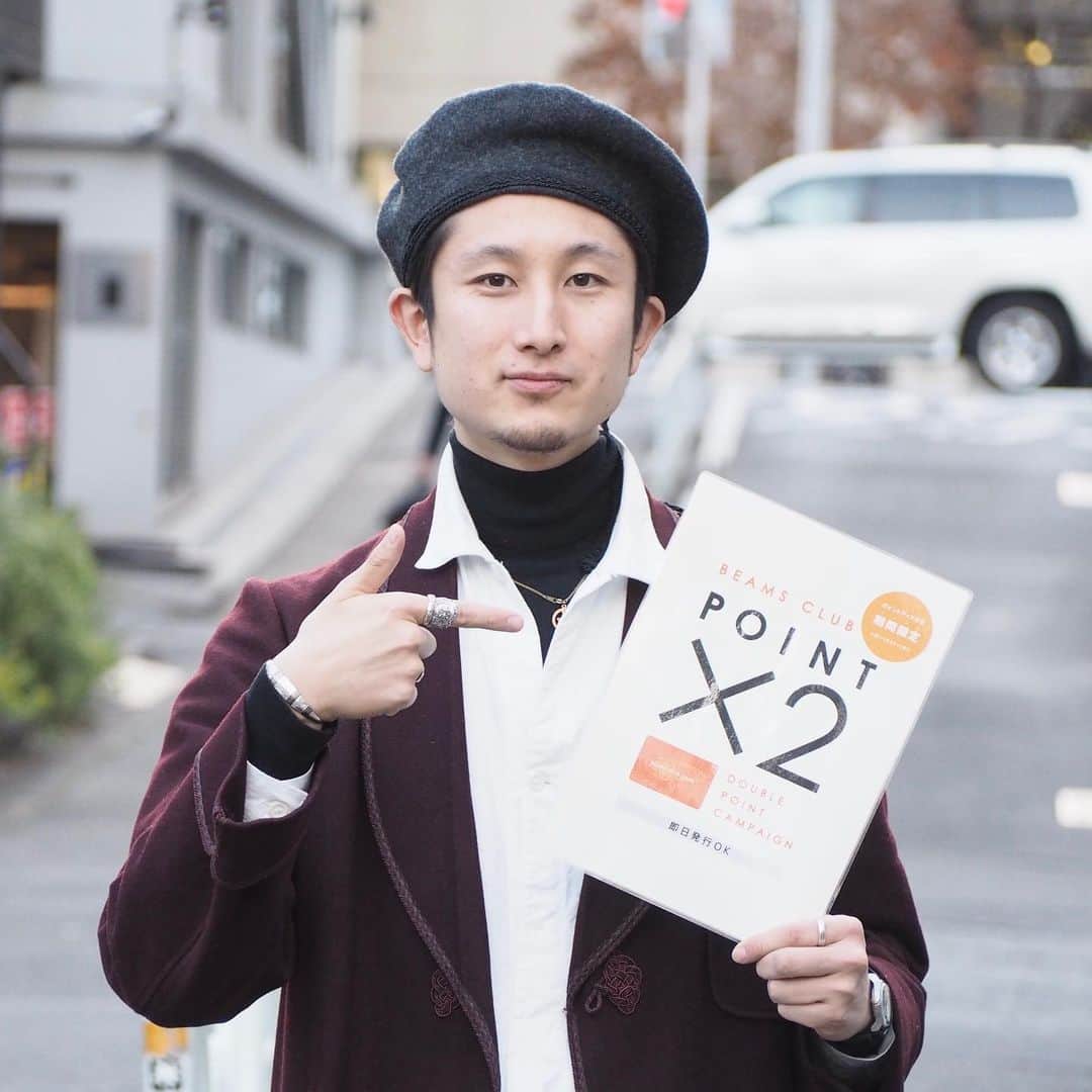 B JIRUSHI YOSHIDAのインスタグラム：「【NEWS】 “DOUBLE POINT CAMPAIGN” ・ BEAMS各店では、BEAMS CLUB会員の皆様へ感謝の気持ちを込めたダブルポイントキャンペーンを開催します。期間中は、通常の2倍のポイントを差し上げます。 ・ 年間の購入金額に応じたお客さまのステージで、ポイントの還元率や特典が異なります。詳しくはBEAMS公式サイト内のマイページで、ご自身のステージをお確かめください。 ・ 開催期間 2020年12月10日（木）〜12月20日（日）  #beams #ビームス」