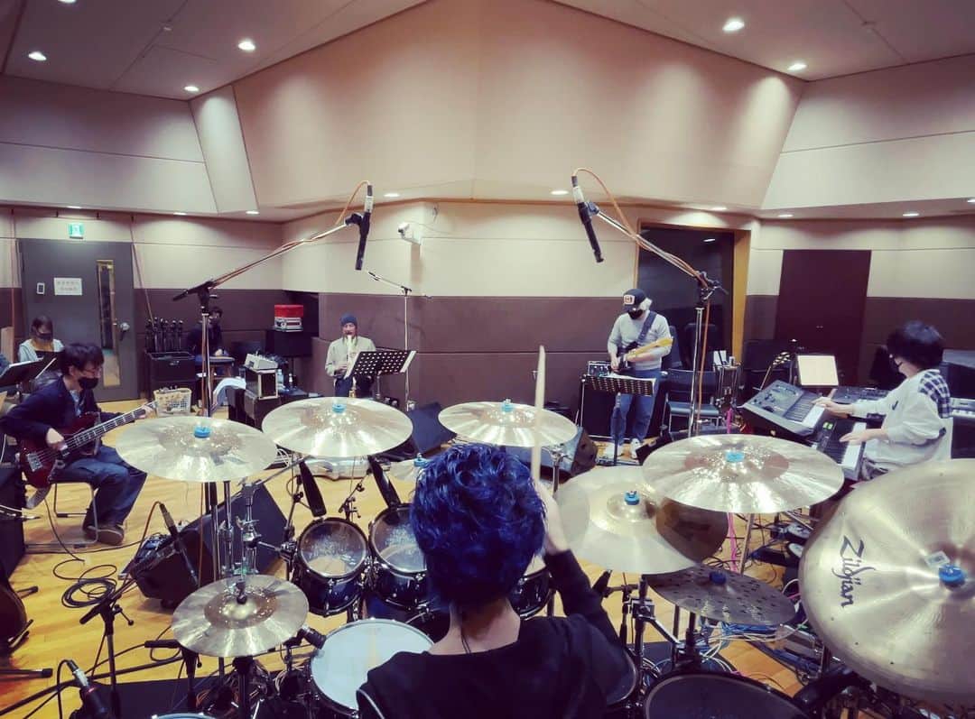 坂東慧のインスタグラム：「T-SQUARE 猛練習開始。 #tsquare #rehearsal」
