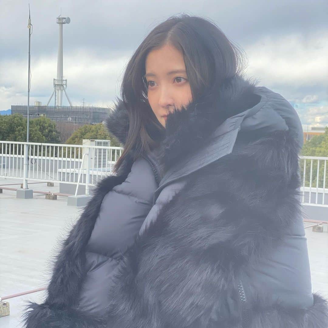 大石絵理のインスタグラム：「寒石さんでした⛄️お疲れさまでした⛄️」