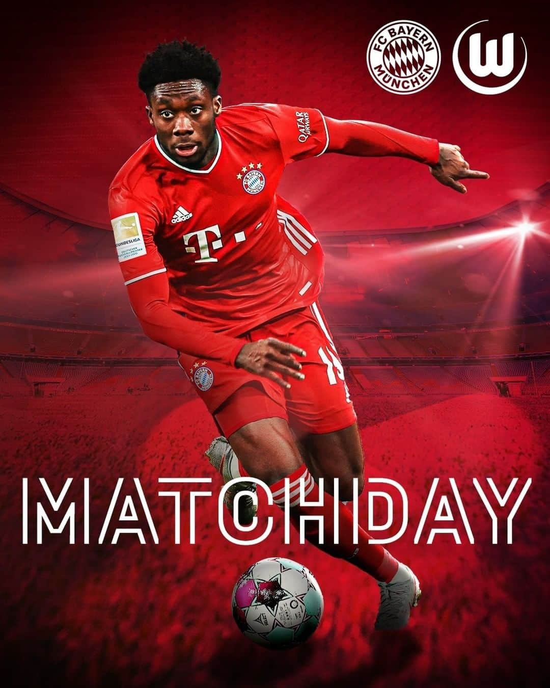 バイエルン・ミュンヘンさんのインスタグラム写真 - (バイエルン・ミュンヘンInstagram)「MATCHDAY! 🔥  Go get the 3 points, lads! 👊 #FCBWOB #packmas  __________ #FCBayern #MiaSanMia #Bundesliga」12月16日 16時46分 - fcbayern