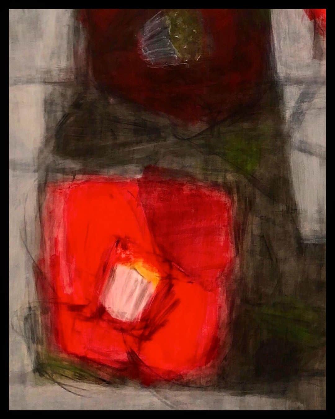 Uzo Hiramatsuさんのインスタグラム写真 - (Uzo HiramatsuInstagram)「fragment  #fukuoka #contemporaryart #painting #drawing #camellia」12月16日 17時18分 - uzo_hiramatsu
