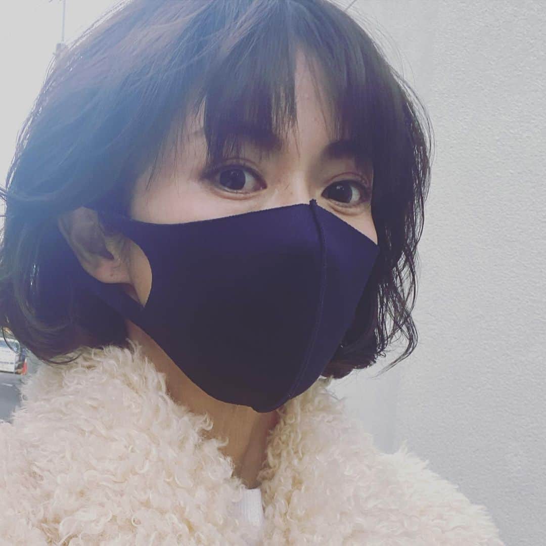 畑野ひろ子のインスタグラム：「@roraima.daikanyama  前髪カット✂️ 年内に、カラーも行けて良かった😌」
