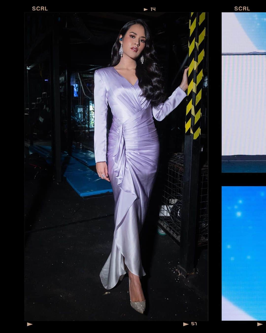 Raisa Andrianaさんのインスタグラム写真 - (Raisa AndrianaInstagram)「Wearing @wiramapratama lilac dress that fits me like a glove, singing “Bahasa Kalbu”. Makeup @marlenehariman Hair @ranggayusuf Stylist @astecat @baloarenthus.lie Photo by @nareend」12月16日 18時54分 - raisa6690