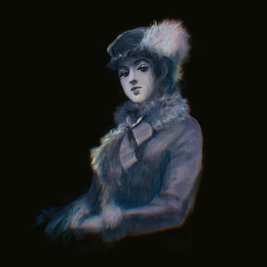 のインスタグラム：「#見知らぬ女 #イワン The Unknown Woman」