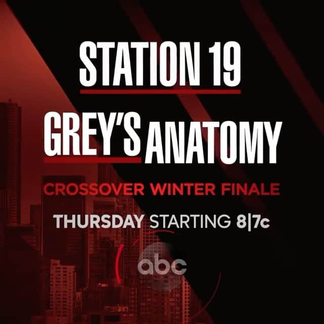 Kelly McCrearyのインスタグラム：「Tomorrow night’s Winter Finale  finale crossover event must not be missed! ...Especially since it was directed by @petechatmon and written by @feliciapride who both brought their A++++ games... I am so proud of this episode. Can’t wait for y’all to see it. #greysanatomy」
