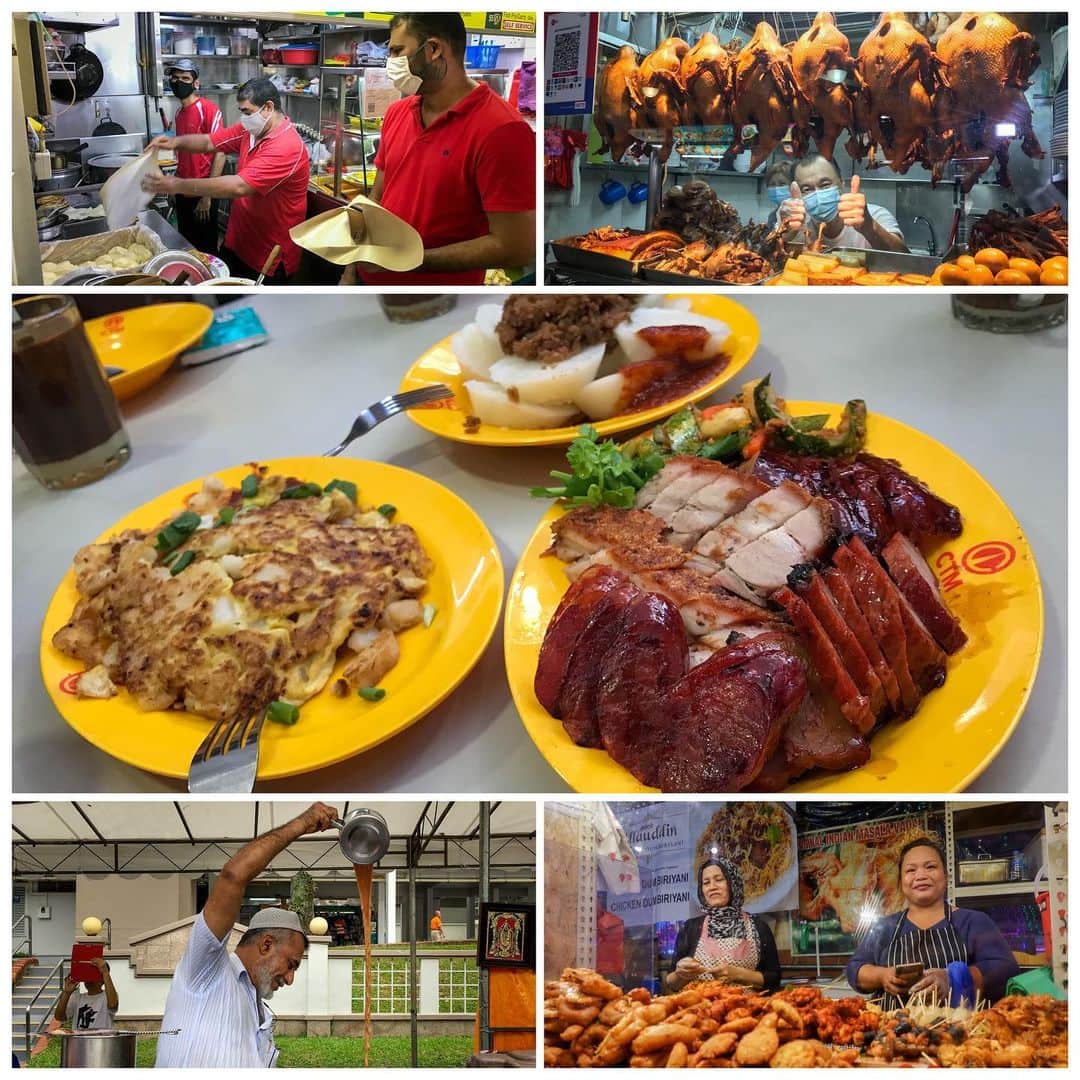 リー・シェンロンのインスタグラム：「Great news – Singapore Hawker Culture has been inscribed on the @unesco Representative List of Intangible Cultural Heritage of Humanity! ⠀⠀⠀⠀⠀⠀⠀ Many have worked hard to get our Hawker Culture inscribed on that list. Thank you for your hard work over the years – it has been a long but fruitful journey. ⠀⠀⠀⠀⠀⠀⠀ But the biggest thanks must go out to the generations of hawkers for nourishing a nation’s stomach and spirits. This momentous achievement would not have been possible without their sweat, toil and dedication to their profession. Why not celebrate by ordering your favourite hawker dishes this week? – LHL ⠀⠀⠀⠀⠀⠀⠀ #OurHawkerCulture #ThankYouHawkers ⠀⠀⠀⠀⠀⠀⠀ (Photos by me)⠀⠀⠀⠀⠀⠀⠀」