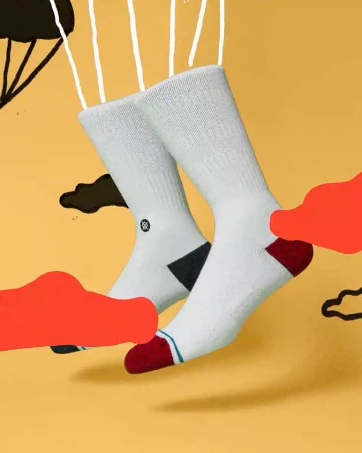 Stanceのインスタグラム：「FREE 2-DAY IS BACK 🧦✈️ Just dropping in one last time! Get Free 2-Day shipping with your $50 purchase. Whether stocking up your drawer, or giving as a gift, we suggest you get more with packs get it there fast, for a limited time only...Link in bio. 🎁」