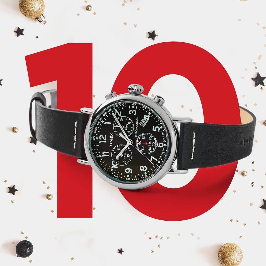 のインスタグラム：「✨ Day 10 of wish list giveaways ✨ Enter to win any Timex watch your heart wishes! Here are some classic chronographs with modern materials for inspiration.  To Enter: 1. Follow @timex on Instagram 2. Tell us what Timex watch you wish for in the comments below and why 3. Tag your friends for additional entries  All entries are subject to Sponsor’s Terms and Conditions, which can be found at bit.ly/2VL1CBM. One winner per giveaway will be announced the following day in our stories and will receive a Timex watch of their choice subject to stock availability. Good luck!  #timex #wedontstop #TimexHolidayWish #holiday #wish #watch #giveaway」