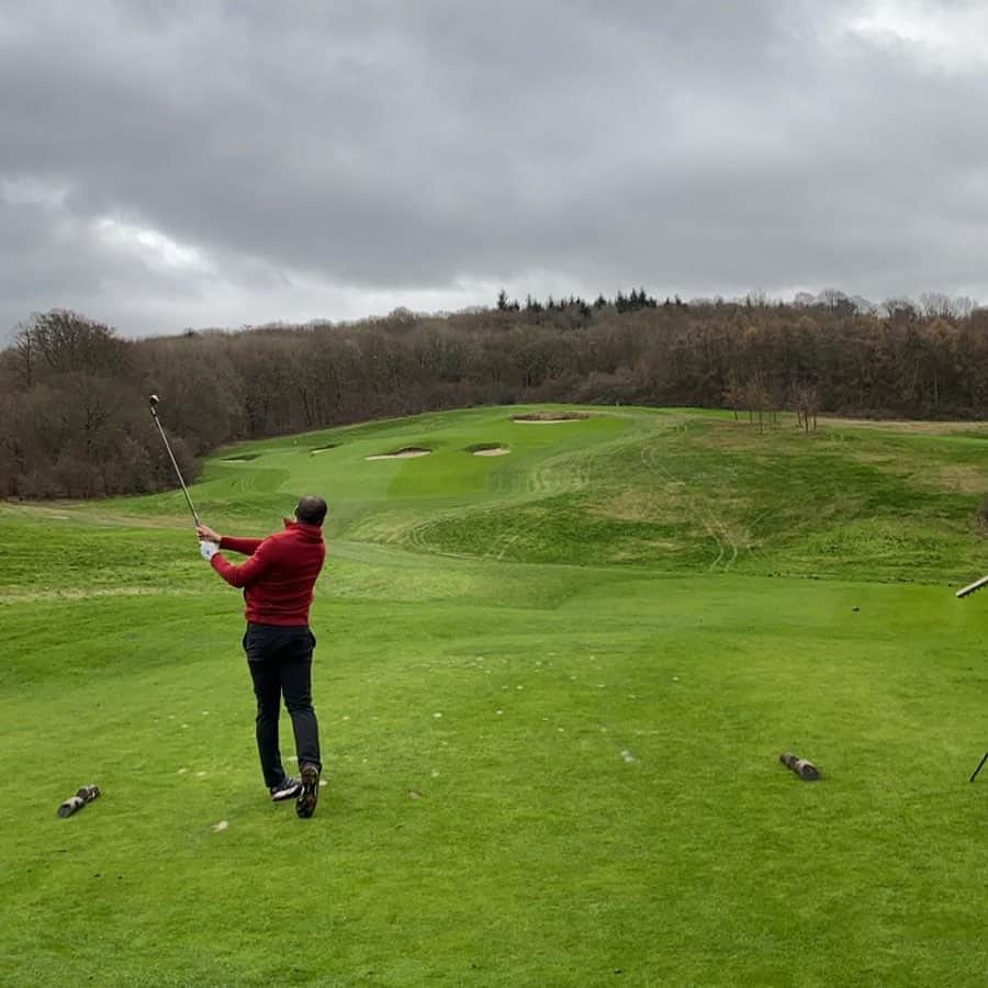 のインスタグラム：「Good win today @beaverbrook #golf #sportsman」