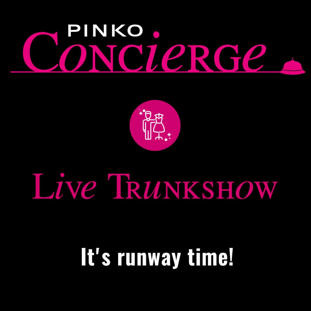 PINKOさんのインスタグラム写真 - (PINKOInstagram)「Please, take your seat in the first row, the show is about to begin! Be part of the presentation of all the #PINKO news with the Live Trunkshow: let all the glamour and sparkle of the new collection into your home! A personal front row experience that you’ll never forget, courtesy of #PINKOConcierge. Discover more about all of our Premium Experiences by contacting your favorite Store on Whatsapp, we are always here to help you!」12月17日 2時14分 - pinkoofficial