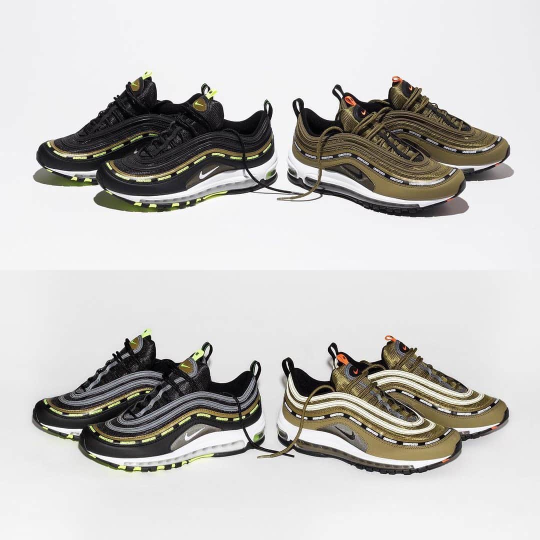 Nice Kicksさんのインスタグラム写真 - (Nice KicksInstagram)「Undefeated and Nike continue their partnership with two new Air Max 97s‼️ LINK IN BIO for release details.」12月17日 2時27分 - nicekicks