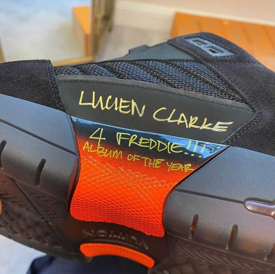 Freddie Gibbsのインスタグラム：「Shout out my dog @lucienclarke  🍝🏆 #AlbumOfTheYear #LV」