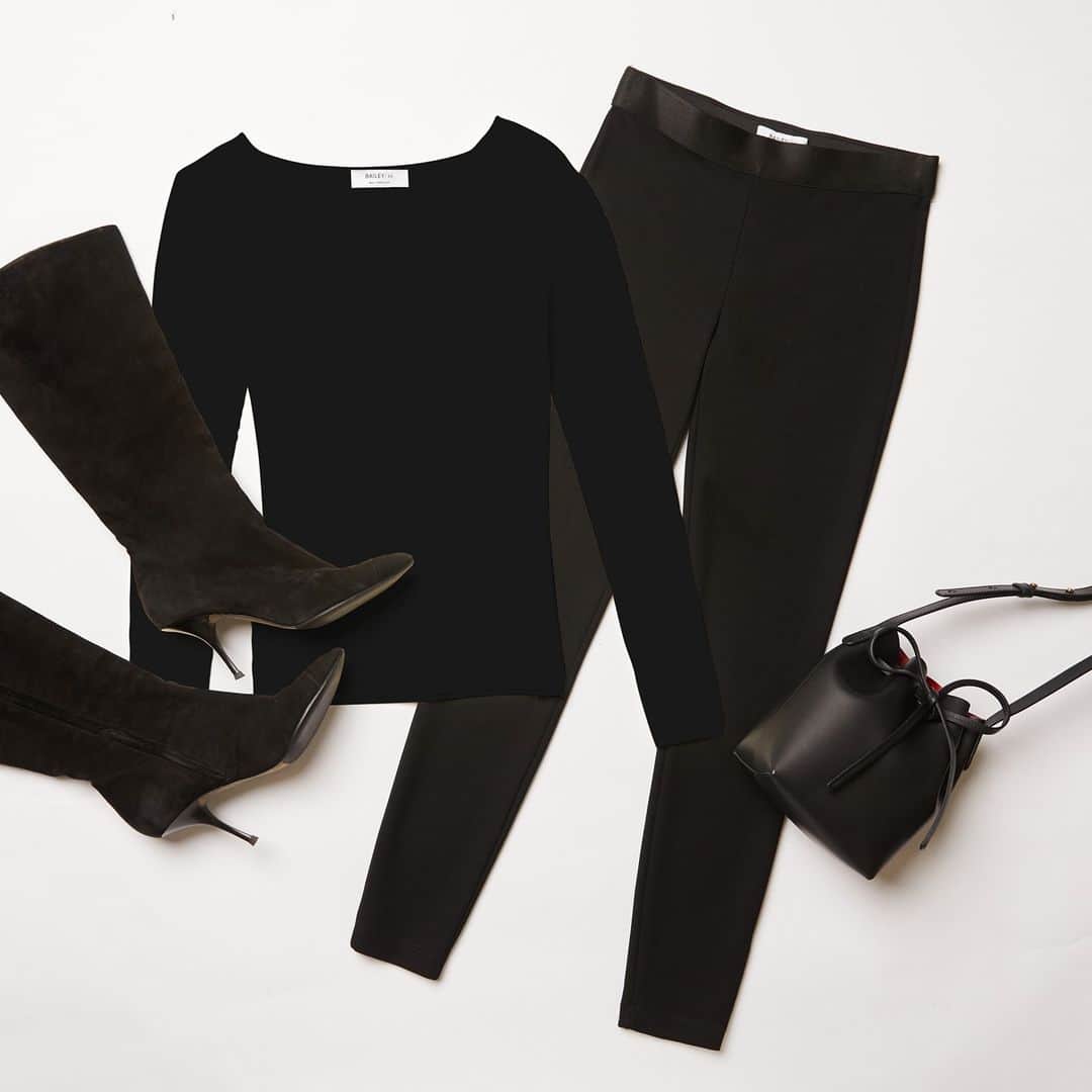 のインスタグラム：「You can never go wrong with an all black outfit. 🖤⁠ ⁠ #BAILEY44 #B44STYLE #FALLESSENTIALS #FALLCOLLECTION #AFALLRESET #LINKINBIO #TAPTOSHOP」