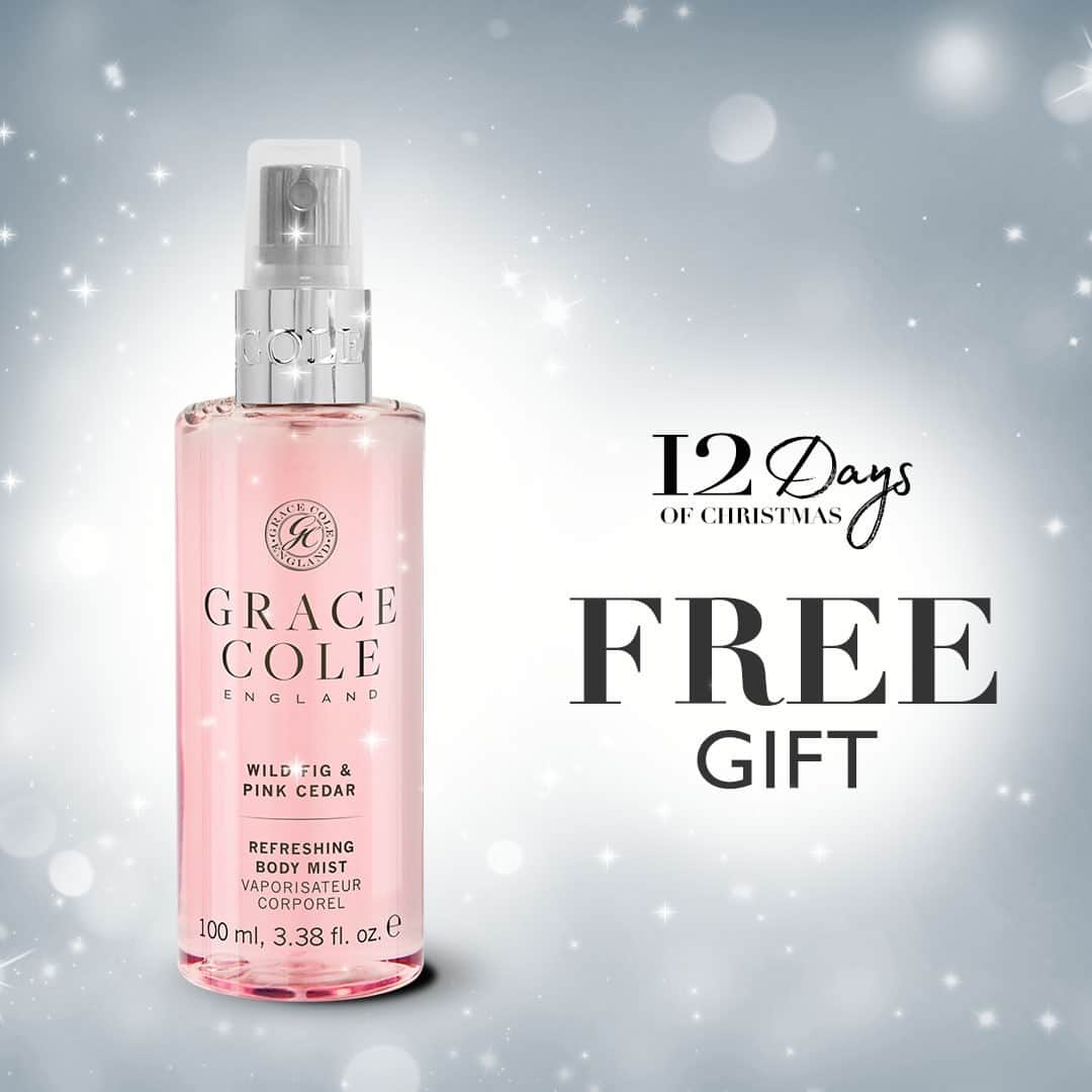 Grace Coleのインスタグラム：「Mix and match your favourite fragrances with todays Christmas Offer.  Buy ANY two x 250ml Body Mists and get a travel sized Body Mist FREE (Worth £4). Add all three items into your basket and discount will be automatically applied.  What you waiting for... get shopping today to receive before Christmas!   #christmas #lastminutegifts #christmasgifts #fragrance #bodymist #gifts #free #christmas2020」