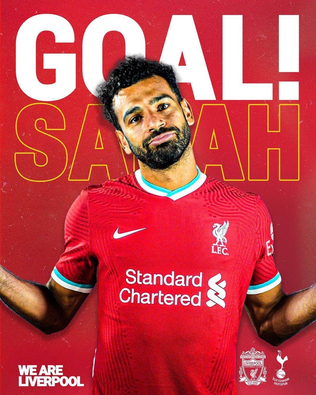 リヴァプールFCさんのインスタグラム写真 - (リヴァプールFCInstagram)「MO SALAH SCORES THE FIRST! Liverpool 1 - 0 @spursofficial #LFC #LiverpoolFC #Liverpool」12月17日 5時27分 - liverpoolfc