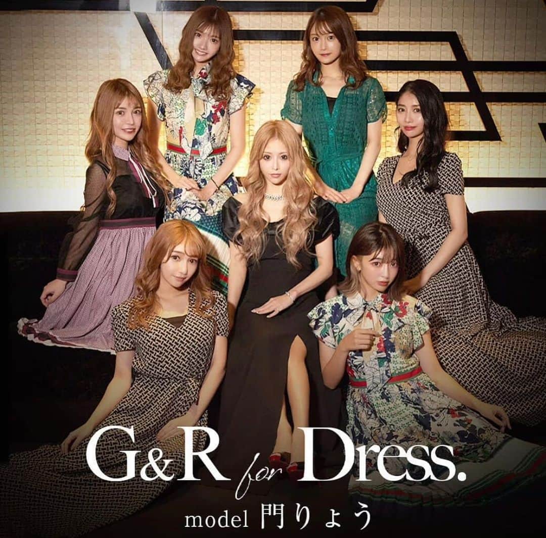 ERENAのインスタグラム：「. . GACKTさん&りょう様&ローランドさん の新しいドレスブランドの モデルをさせていただきました🥺♥️ . Afactory神メンと共に🥺✨✨ みんな綺麗すぎないですか？♥️ . そしてドレスもきれかわすぎて🎀」