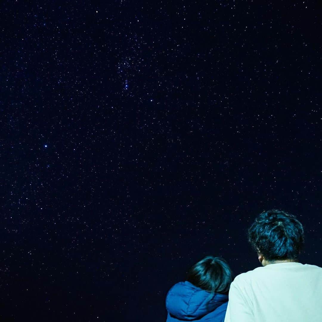須田なつきのインスタグラム：「双子座流星群とても綺麗だった✨♊️  素敵な写真ありがとう🎞 @kyotaro_myzn」