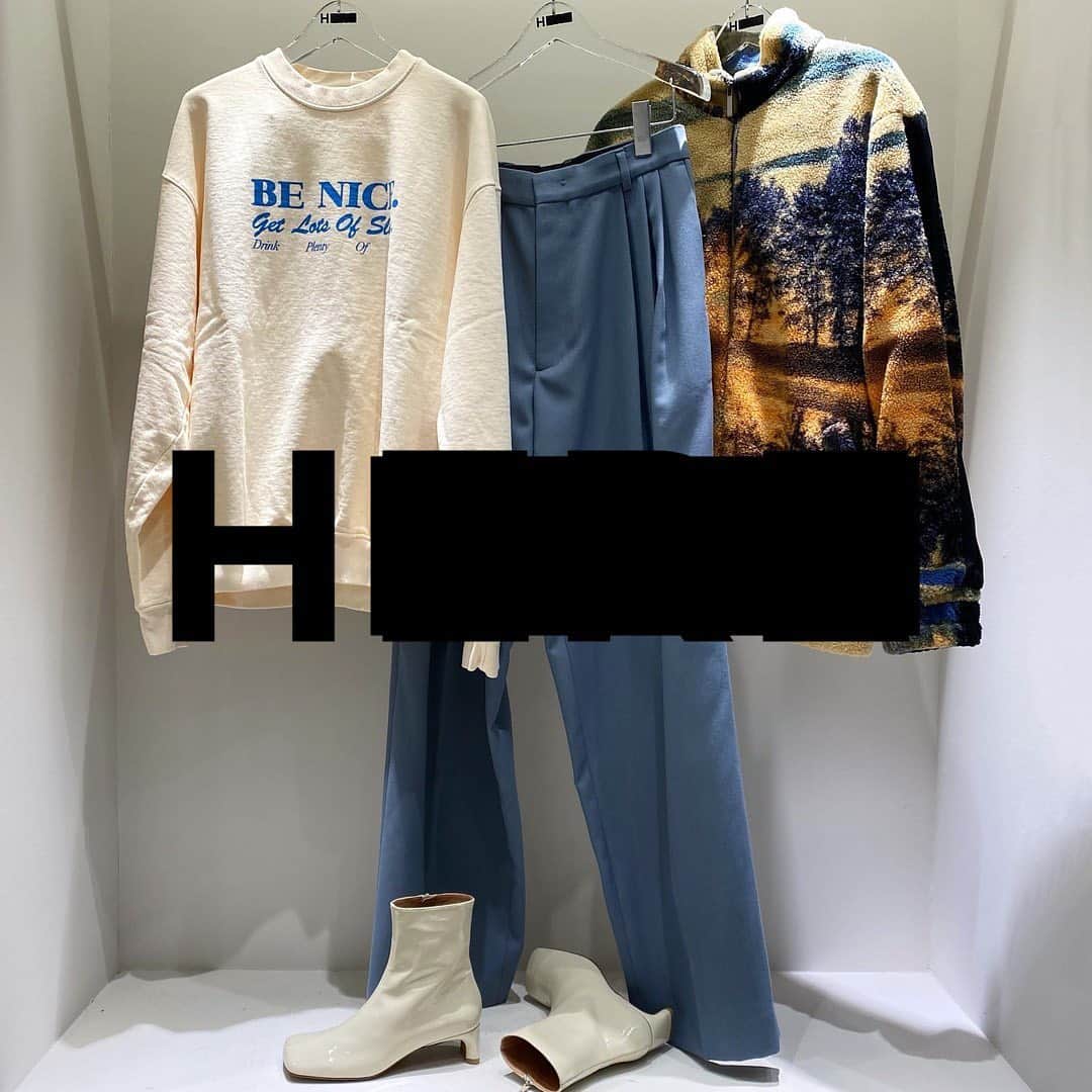 H BEAUTY&YOUTHさんのインスタグラム写真 - (H BEAUTY&YOUTHInstagram)「＜Sporty&Rich＞ CREW NECK SWEAT ¥16,500-(tax in) ＜WE11DONE＞ WOOL PINTUCK PANTS ¥109,890-(tax in) ＜KOCHE＞PRINT FLEECE ZIP ¥99,000-(tax in) ＜LoQ＞ MONICA SHORT BOOTS for women ¥63,800-(tax in)  #H_beautyandyouth @h_beautyandyouth  #BEAUTYANDYOUTH #Unitedarrows #sportyandrich #we11done #koche #loq」12月17日 16時04分 - h_beautyandyouth
