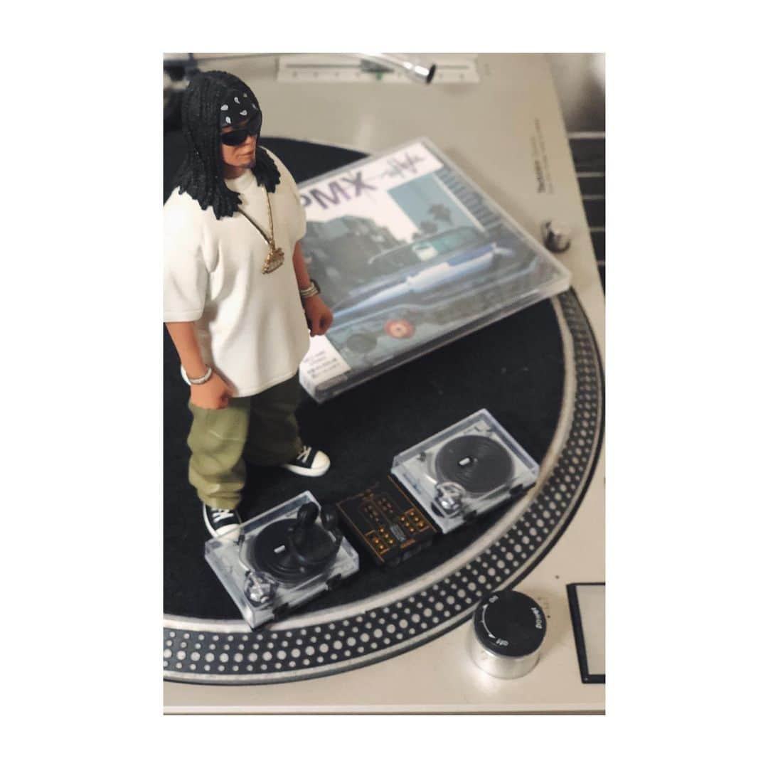 DJ PMXさんのインスタグラム写真 - (DJ PMXInstagram)「. MK2 on MK2  #sl1200mk2 #sl1200 #figure #theoriginal4 #locohama #technics #フィギュア」12月17日 16時12分 - djpmx_locohama