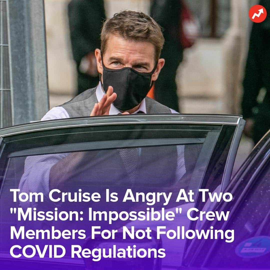 BuzzFeedさんのインスタグラム写真 - (BuzzFeedInstagram)「Earlier this week, Tom Cruise angrily called out two crew members on the set of Mission: Impossible 7 for failing to follow COVID-19 regulations on set. Read the full story in the link in bio 👆」12月17日 8時30分 - buzzfeed