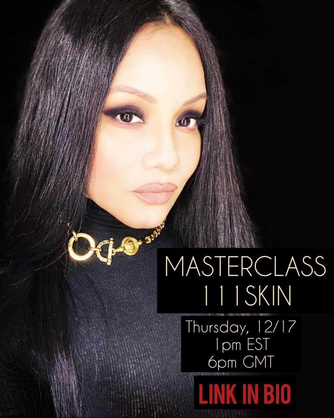Carolina Gonzalezさんのインスタグラム写真 - (Carolina GonzalezInstagram)「MASTERCLASS With  @111skin 💄  JOIN US!!! This Thursday, December 17th  1pm EST, 6pm GMT  *LINK IN BIO*  111Skin has been one of my staple brands in my kit for many years. Prep has always been key for me. In this masterclass I will be sharing my tips using my go to products and sharing a festive eye look perfect for the holidays using  @armanibeauty 🎅🏼💋   20% off 111SKIN products Attendees of the masterclass will enjoy 20% off full-priced product, not including bundle sets, until midnight on December 25th  20% off Armani Beauty Discount: 20% Dates: 12/17/20-12/25/20 Exclusions: Crema Nera SKUs and Prive SKUs」12月17日 7時45分 - cgonzalezbeauty