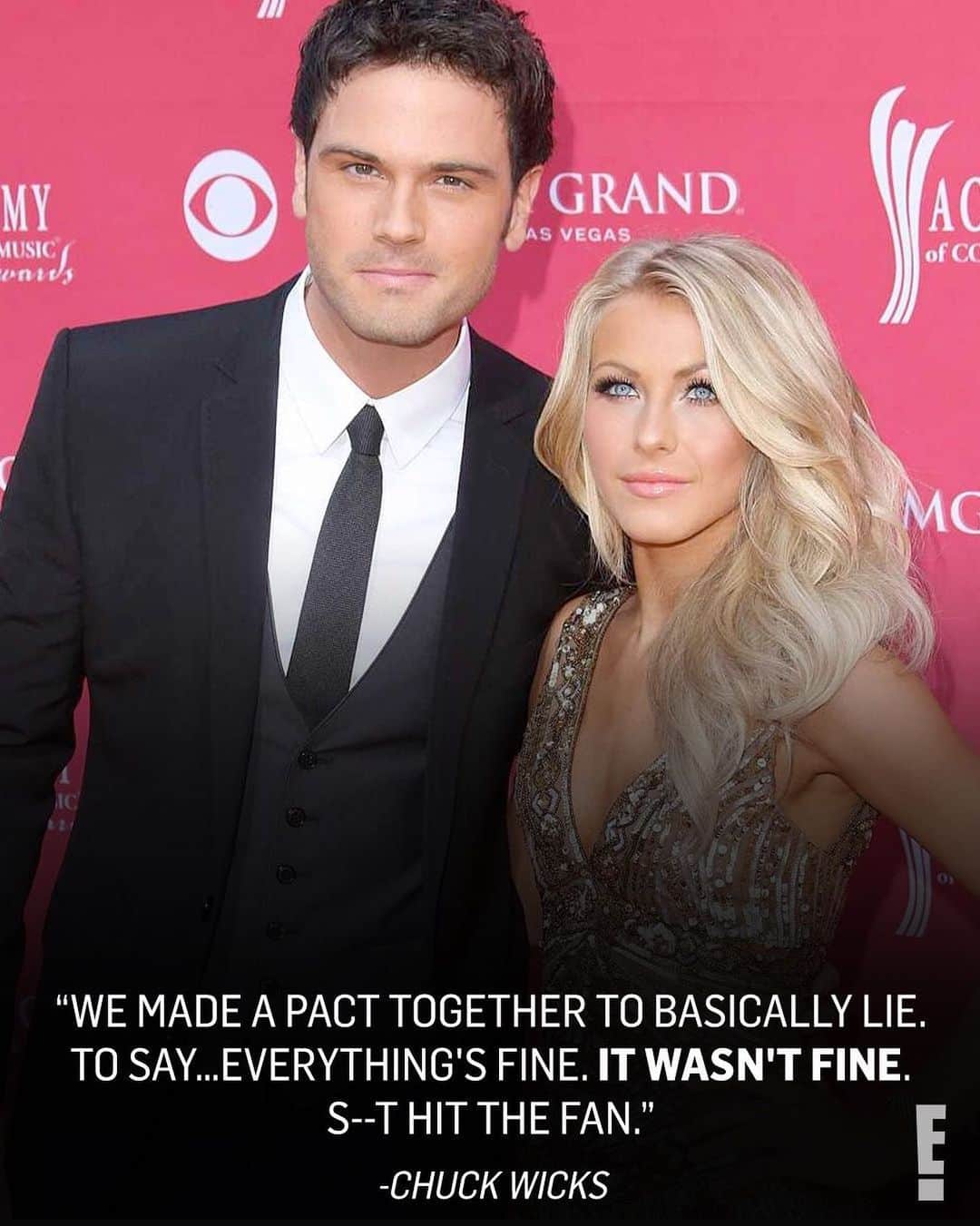 E! Onlineさんのインスタグラム写真 - (E! OnlineInstagram)「More than a decade after his relationship with Julianne Hough, Chuck Wicks is setting the record straight on how their split 𝘳𝘦𝘢𝘭𝘭𝘺 went down. Link in bio for his side of the story . (📷: Getty)」12月17日 8時16分 - enews