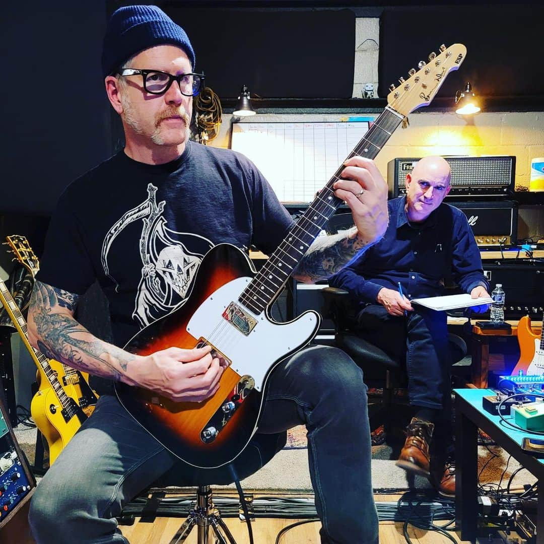 マストドンさんのインスタグラム写真 - (マストドンInstagram)「Gettin these geetars done!! @espguitars @friedman_amps」12月17日 8時21分 - mastodonrocks