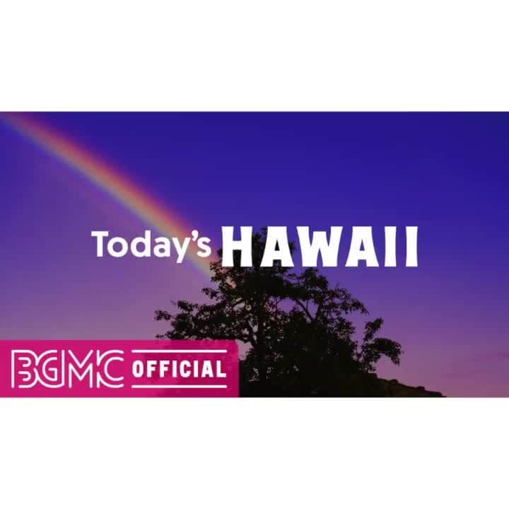 のインスタグラム：「Hawaiian Guitar Rhythm - Beach Vacation Relax Music for Unwinding, Resting, Peaceful  Please check the full version on #YouTube from the profile URL.  #BGMC #BGMClife #HawaiianBGMchannel #StayHome #Hawaiian #Guitar #Peaceful」