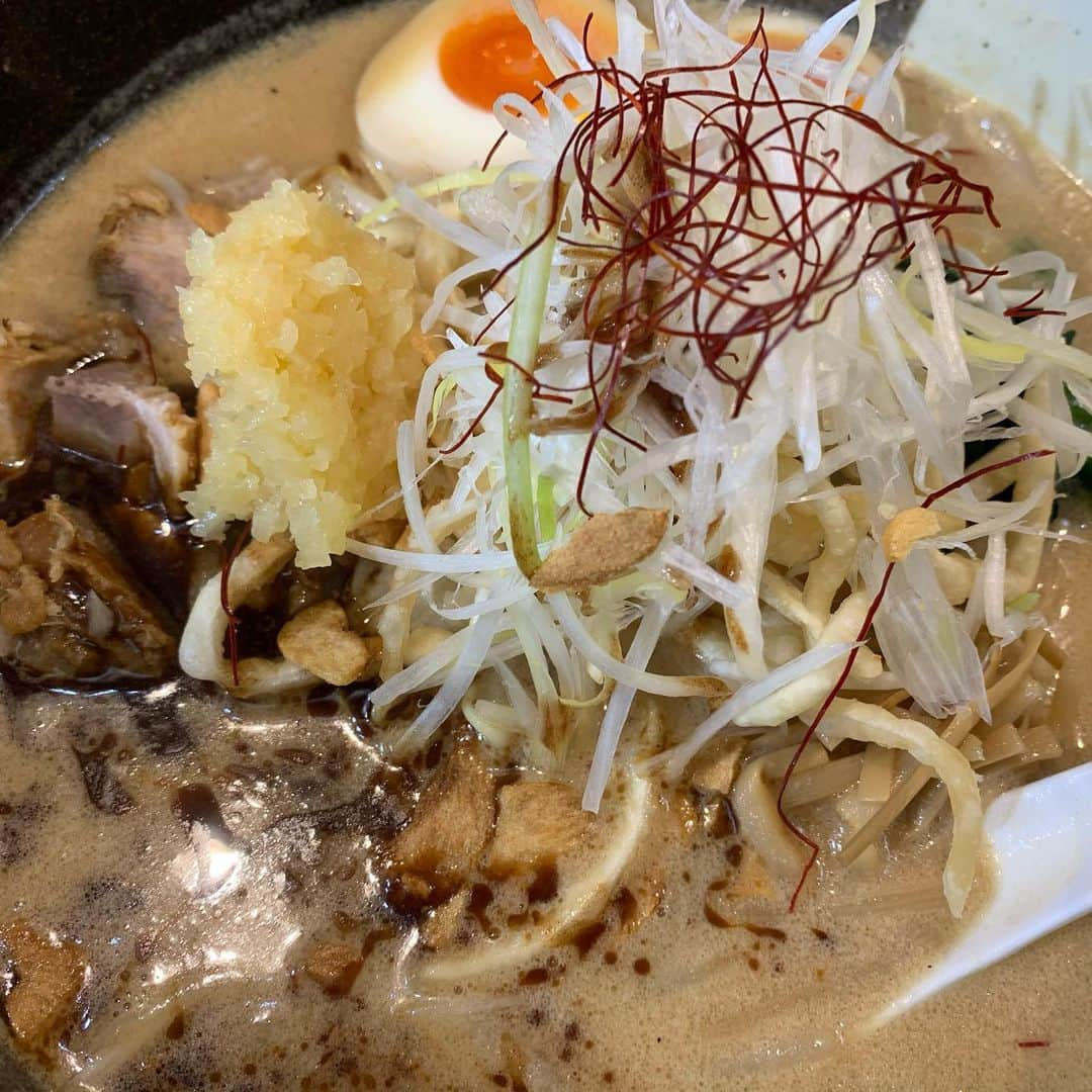 木曽大介さんのインスタグラム写真 - (木曽大介Instagram)「普段味噌はあまり食べないけど寒かったので。味噌ニンニクだそうです！美味しかったので他の味も食べてみたい！」12月17日 9時37分 - kisotaro