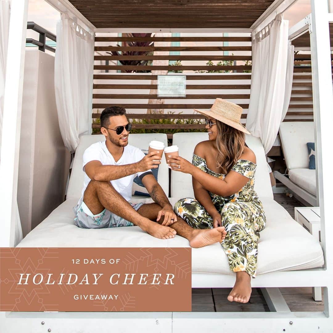 Prince Waikikiのインスタグラム：「Cheers to Day 4 of our 12 Days of Holiday Cheer Giveaway! Enter today for a chance to win a full day Ocean View Cabana package. Relax poolside and enjoy the views! To enter, tag 3 friends below and follow @princewaikiki and @hinanabar.   **Must enter by 12/25 at 11:59pm HST. Winner will be selected at random and announced on 12/26. Giveaway prize will be presented in the form of a gift certificate. Some conditions apply. This giveaway is not sponsored, endorsed or administered by, or associated with Instagram.   Photo by @wanderlustyleblog」